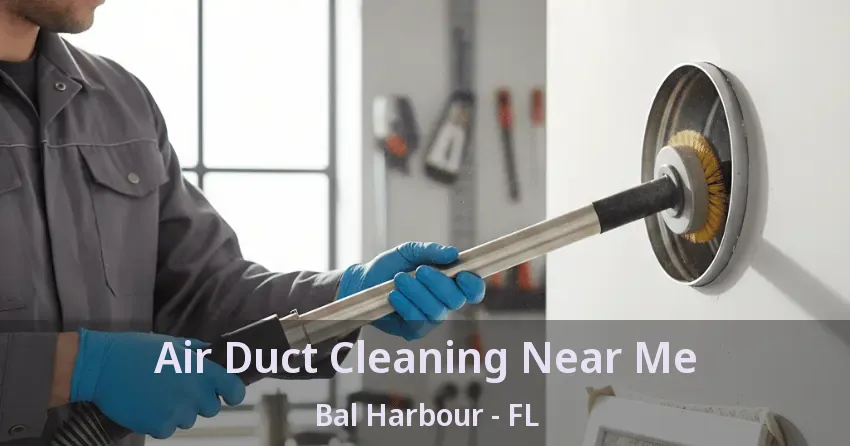 Air Duct Cleaning Near Me Bal Harbour - FL