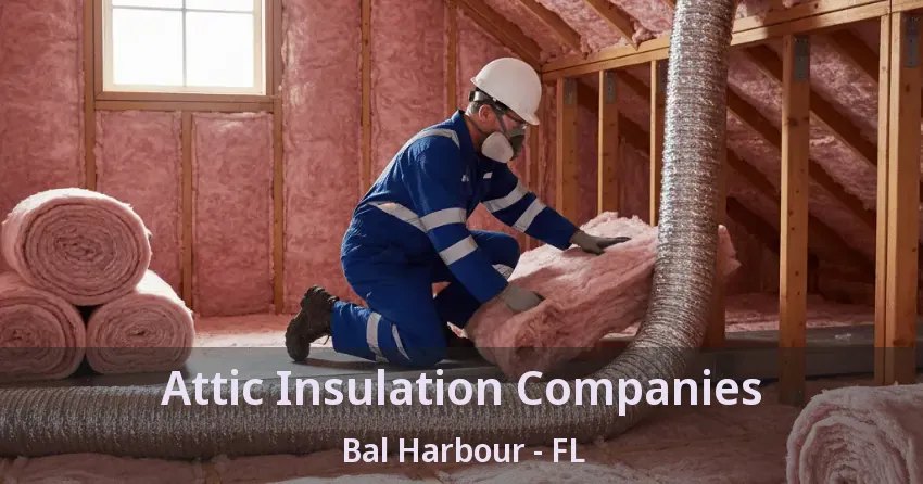Attic Insulation Companies Bal Harbour - FL Attic Insulation Companies Bal Harbour - FL