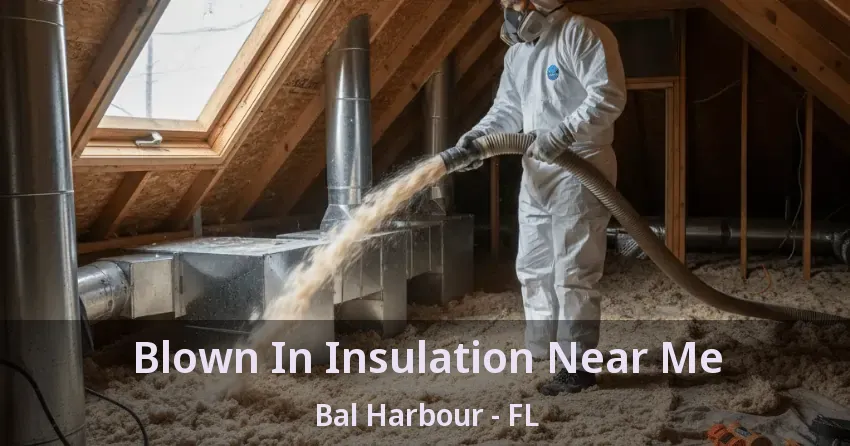 Blown In Insulation Near Me Bal Harbour - FL