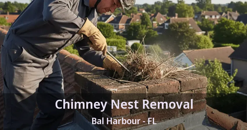 Chimney Nest Removal Bal Harbour - FL