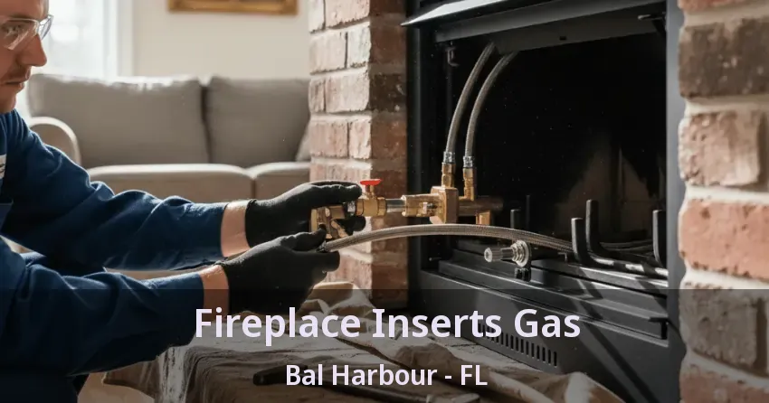 Fireplace Inserts Gas Bal Harbour - FL
