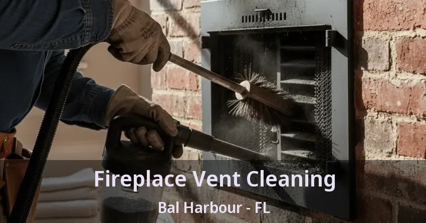 Fireplace Vent Cleaning Bal Harbour - FL