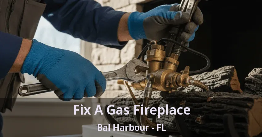 Fix A Gas Fireplace Bal Harbour - FL