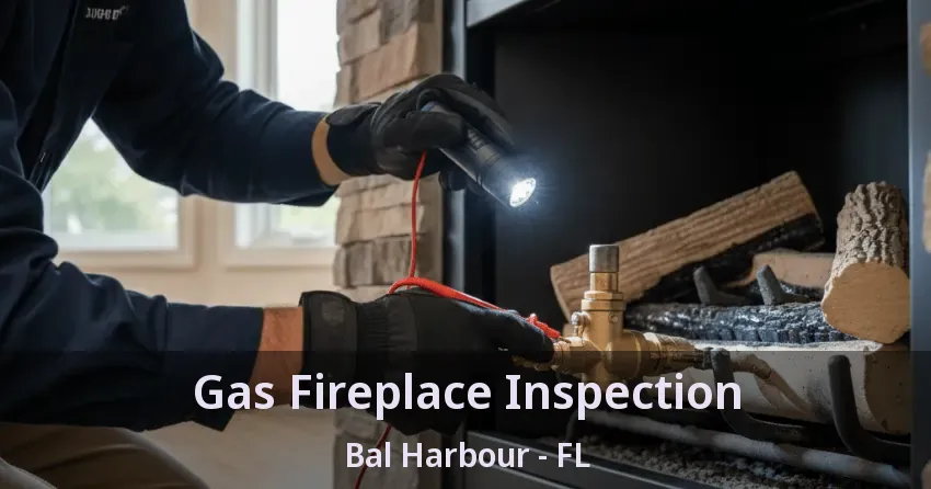 Gas Fireplace Inspection Bal Harbour - FL