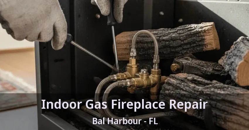 Indoor Gas Fireplace Repair Bal Harbour - FL