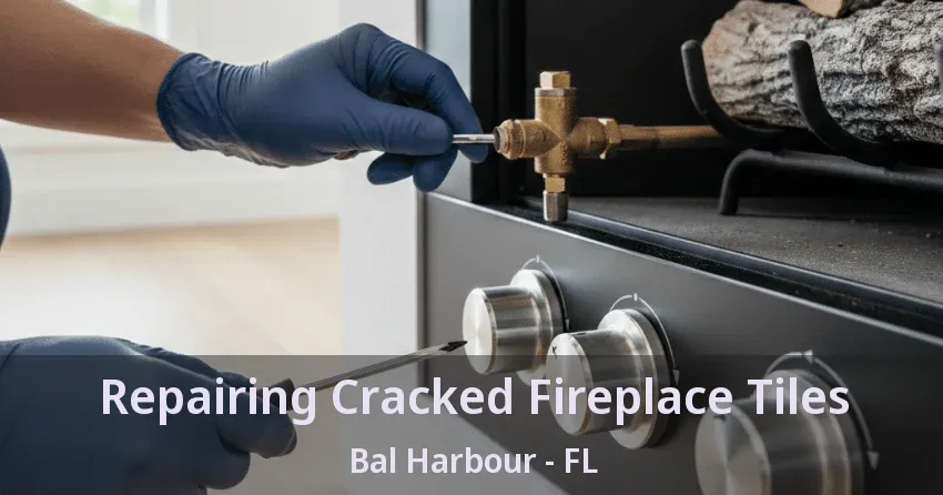 Repairing Cracked Fireplace Tiles Bal Harbour - FL