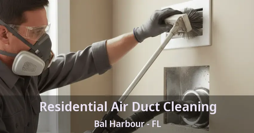 Residential Air Duct Cleaning Bal Harbour - FL