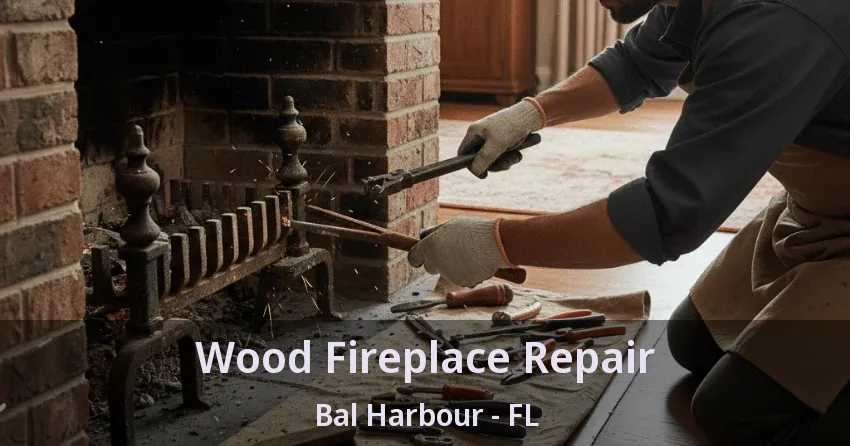 Wood Fireplace Repair Bal Harbour - FL